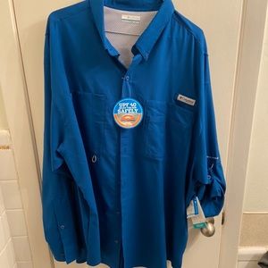 NWT Columbia Men’s Long-sleeve Shirt
